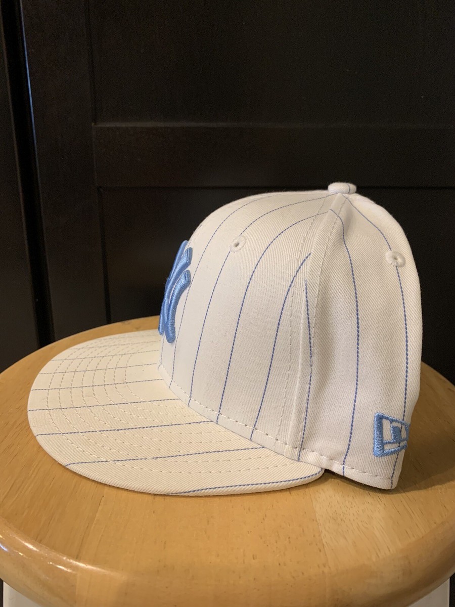 Era 59Fifty Fitted NYYankees Baseball Hat - MLB - 7 White Sky Blue