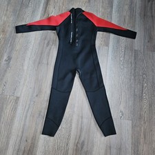 Wetsuit Neoprene Dark Lightning Full Suit Diving Surfing Size 12 Long Sleeve XL