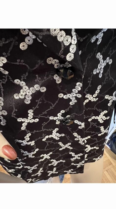 AUTHENTIC STUNNING ESCADA LONG JACKET BLAZER W/SI… - image 3