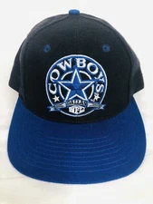 Dallas Cowboys Snapback Hat Acrylic Wool Embroidered Vintage Taiwan Drew Pearson