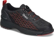 Dexter C-9 Knit Black/Red BOA Mens Bowling Shoes