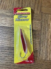 Johnson Silver Minnow 1/2 OunceBrand New-SHIPS SAME BUSINESS DAY 