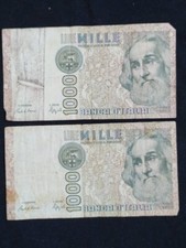 Billete de 1000 liras Italia 1982
