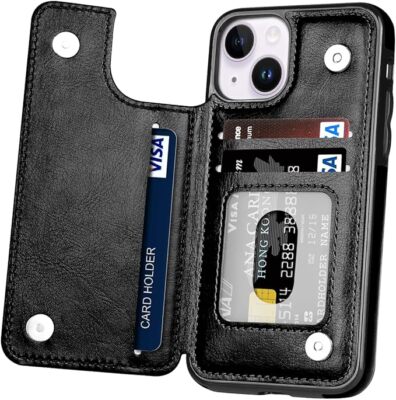 Wallet Card Case Cover Leather Magnetic For iPhone 17 16 15 14 13 12 11 PRO MAX