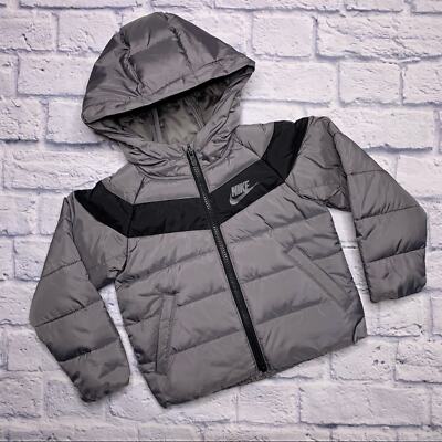 Nike NSW Filled Jacket in Gun Smoke