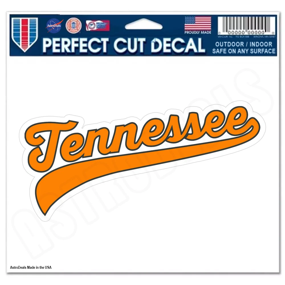 NCAA Tennessee Volunteers Family Decal Set – 9 Large Repositionable Vinyl Stickers, 6" Tall Characters - View #7