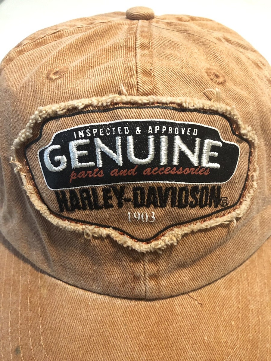 ◆Harley Davidson◆ EST 1903 Cap Black HH15181201 Harley Davidson Hat Cap 1903 Hd Motorcycle Hat *damaged