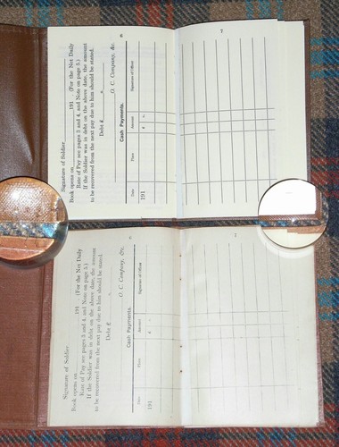 Reproduction ~ 1915 ~ AB64 ~ Soldier's Pay Book For Use On Active Service - Picture 5 of 12