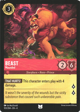 Disney Lorcana Ursula's return Beast 103/204