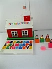 Vintage Marx Preschool Key House School Set RARE