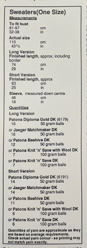 Damen Struktur + Bommel Details Tunika + Pullover STRICKMUSTER Patons 4998 - Bild 3 von 8