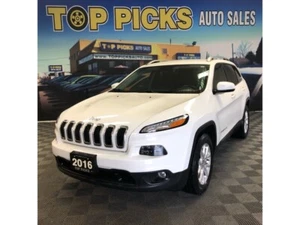 2016 Jeep Cherokee North Edition, Low Kms, One Owner, Accident Free!