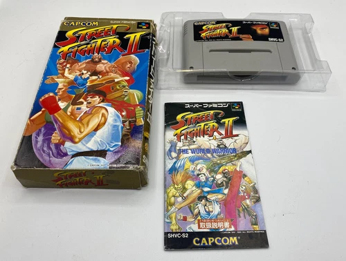 Street Fighter II: The World Warrior (Super Famicom ) Authentic Tested