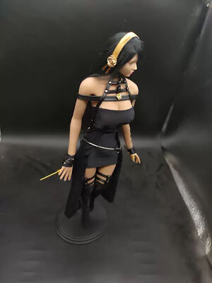 PB-LTC2-BLK: 1/12 Nero Tessuto Cablata Trench Per 6" Action - Foto 8