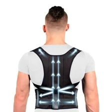 Back Brace Posture Corrector for Women & Men Adjustable Full Back Support
