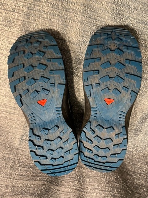 SALOMON XA PRO Scarpe da ginnastica da donna US 6 Mountain Trail nero verde acqua (406388)