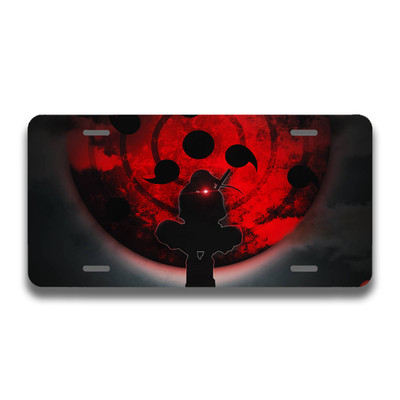 Itachi Uchiha Naruto Weatherproof Anime License Plate 6