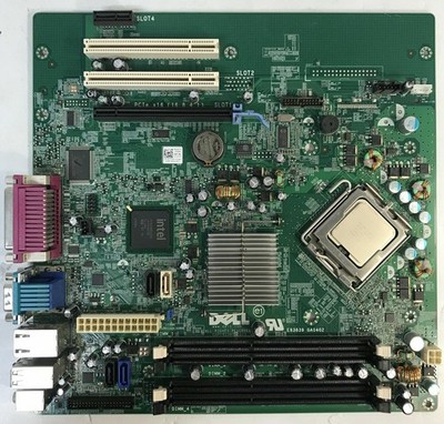 DELL CN-0C27VV-13740 MOTHERBOARD & INTEL CORE 2 DUO E8400 3.00 GHZ PROCESSOR