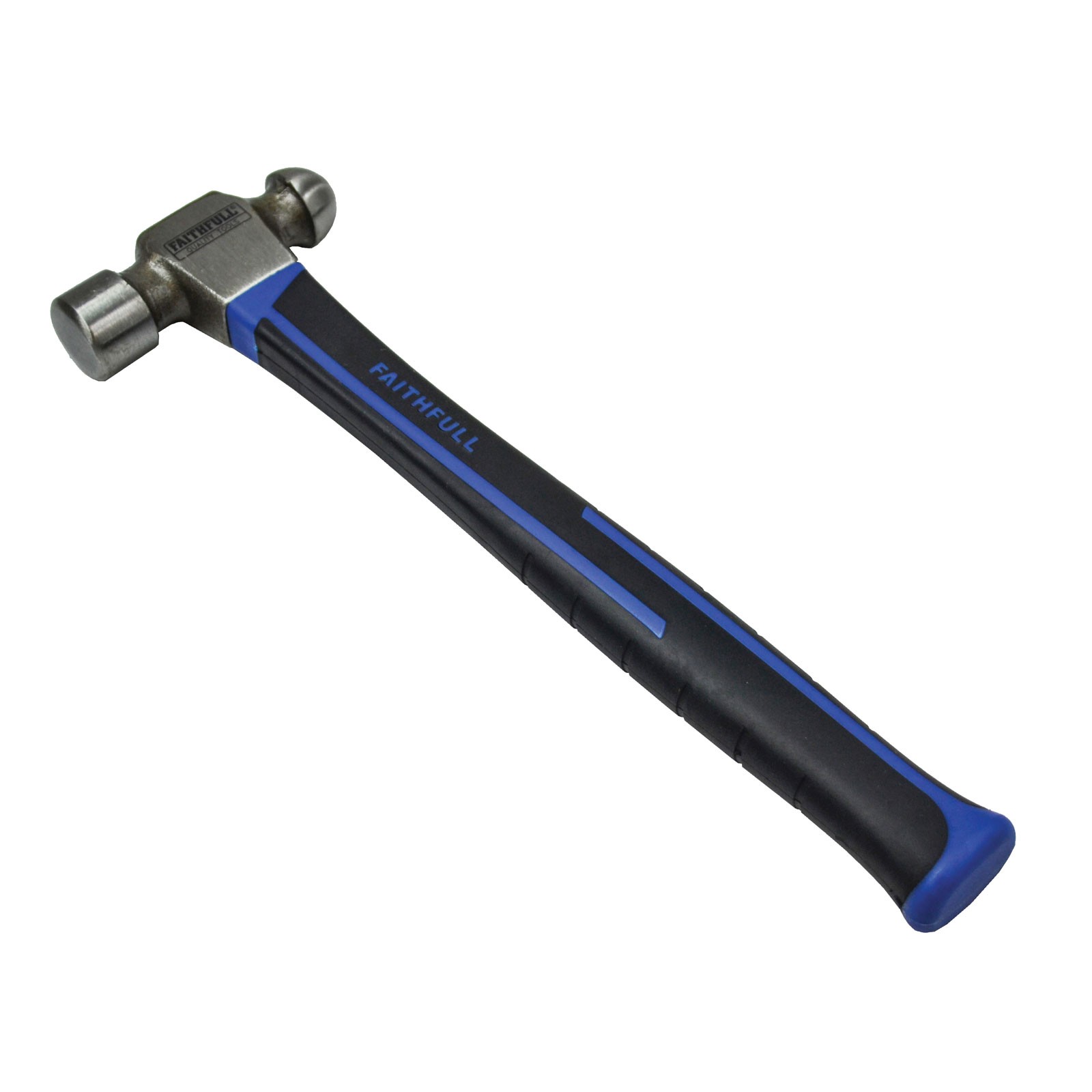 Faithfull Ball Pein Hammer Fibreglass Shaft 454g (16oz)