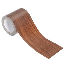 Wood Grain Repair Tape 2.2" x 15" Self Adhesive Realistic Patch Dark Brown Oak