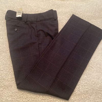 NWT Ann Taylor Loft  Julie Trousers Dress Pants Petite 00P Gray Pin Striped