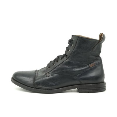 Levi's Herren 225115-625-59 Boots Schwarz Leder Stiefel Stiefeletten EU 46