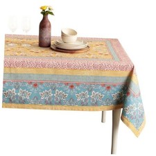 Table Cloth Rectangle Table 100 Cotton 60 x 90 Inches Tablecloth Reusable