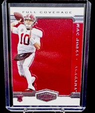 2021 Panini Plates & Patches Full Coverage Mac Jones #PP-MJ Alabama Memorabilia