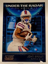 2020 SCORE JOHN BROWN UNDER THE RADAR FOOTBALL CARD BILLS NFL panini