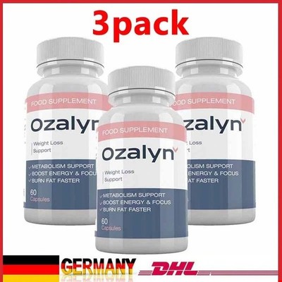 3-Pack Ozalyn Weight Loss Support 60 Capsules Food supplement DE 2026 !