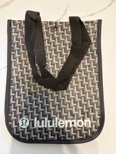 Lululemon Small Holiday 2025 Logo Reusable Shopping Bag New