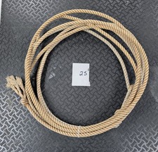 Used Authentic Lariat Lasso Rope Western Ranch DIY Decor Crafts Farmhouse 25 FT.