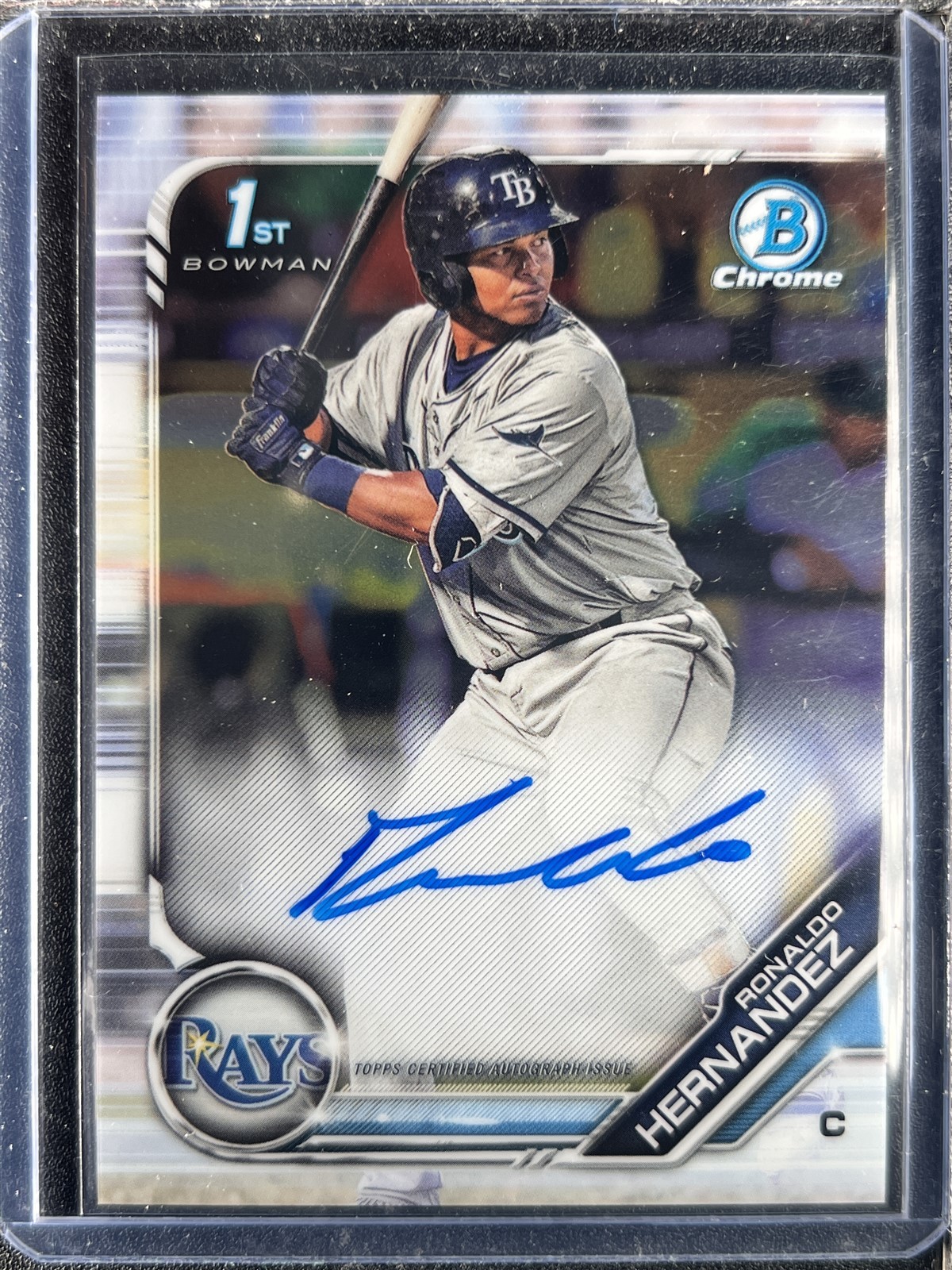 Hernandez, Ronaldo - 2019 Bowman Chrome Prospect - Autograph