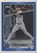 2022 Topps Chrome Update Blue Refractor 98/199 Isiah Kiner-Falefa #USC146 1v1