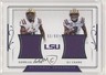 2018 National Treasures Collegiate Dual Relic 53/99 Guice Chark Rookie RC