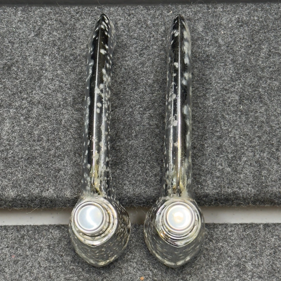 Chevy Pontiac 1953 1954 par de manijas de puerta exteriores derecha izquierda OEM 4150568 4150569 Foto 2 de 4