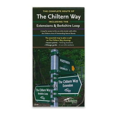 Stuart Gulliman Map of the Complete Chiltern Way (Map)