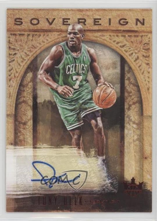 2018-19 Panini Court Kings Sovereign Signatures Ruby 28/99 Tony Delk Auto k1f