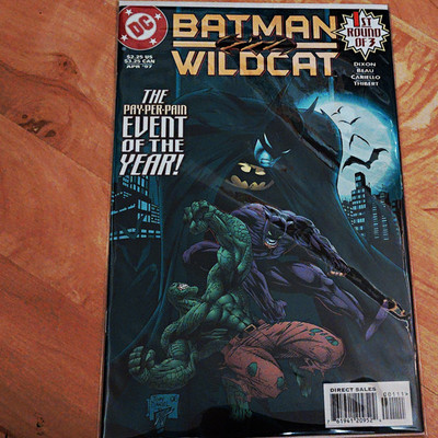 DC Comics Batman Comic Einzelausgabe englisch 1991 Direct Moench Janson