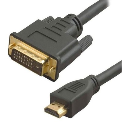 HDMI Stecker auf DVI-D V1.3B vergoldetes Kabel 1 Meter