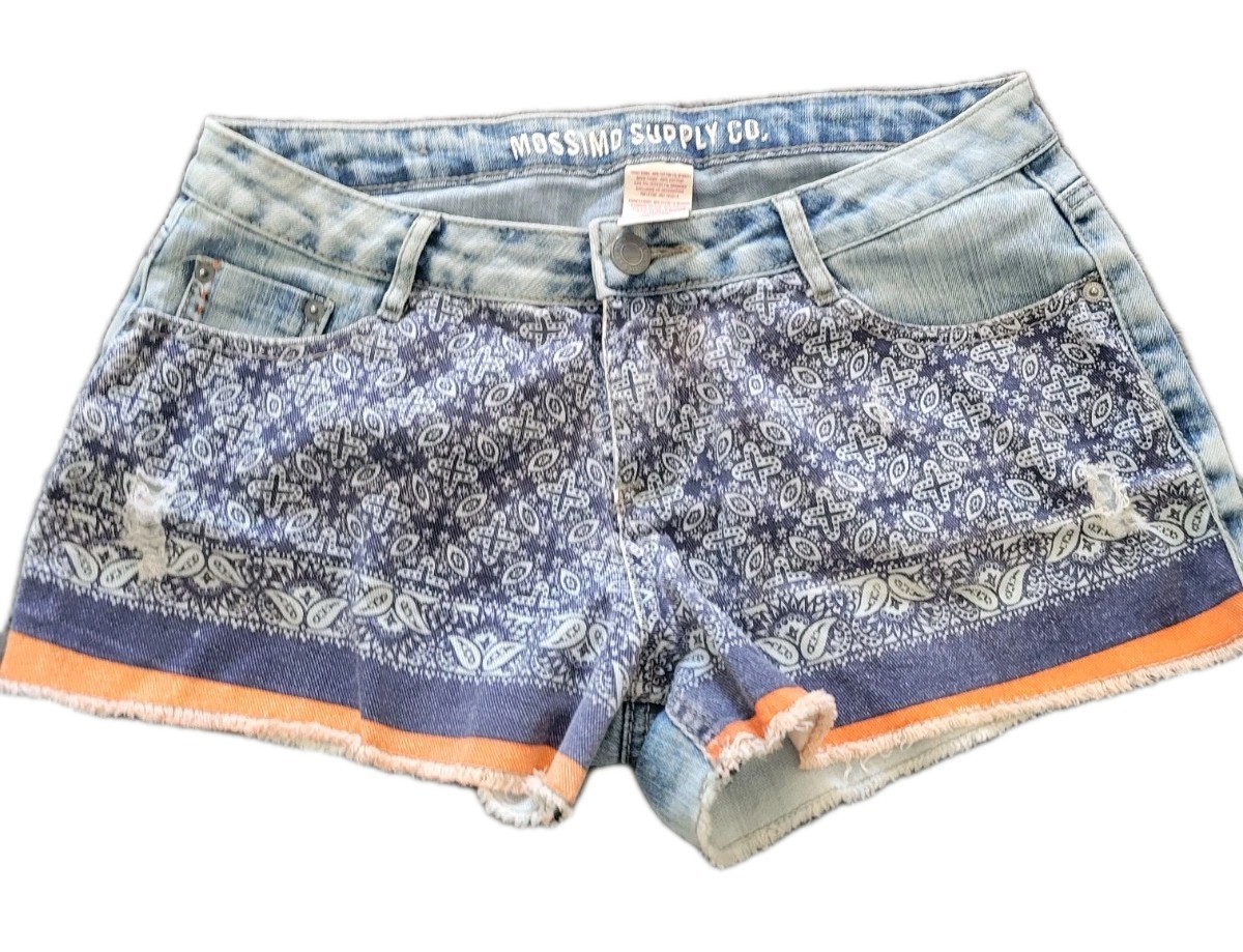 Mossimo Supply Co. Cutoff  beach Denim Shorts Size 6