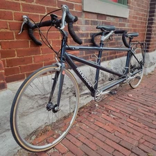 MERIDIAN Ascension 700C Road Tandem Bike Ultegra XT XTR Hügi Velocity EUC!!  i15