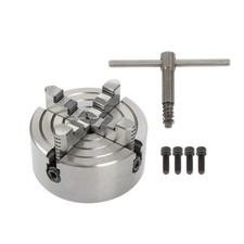 K72-125 5" 4 Jaw Chuck Reversible Jaw - Independent Lathe Wood Turning