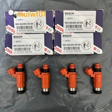 Set Of 4 Oem 68v-8a360-00-00 Genuine Yamaha Fuel Injectors 115 Hp Outboard New