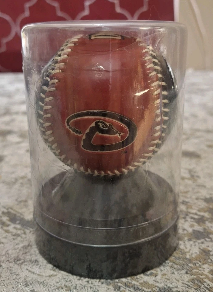 Rawlings Arizona Diamondbacks Baseball Clock MLB Man Cave Collectible Quartz - Image 2 of 4