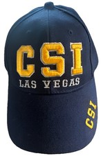 CSI Las Vegas Hat Unisex Embroidered Baseball Cap Adjustable One Size YOUTH