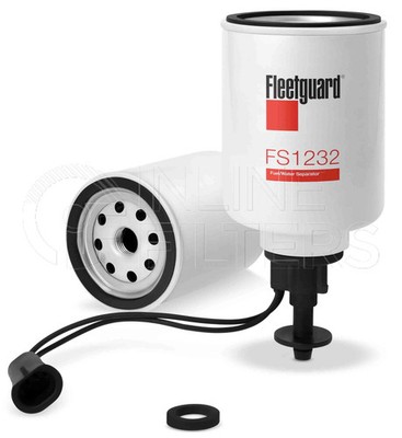 1 FS1232V NEW GENUINE  FLEETGUARD CUMMINS REPLACEMENT PART FUEL WATER SEPERATOR