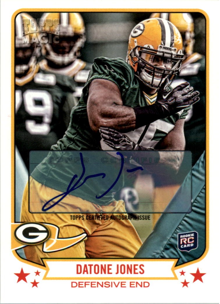 2013 Topps Magic Autographs #96 Datone Jones Auto  FB