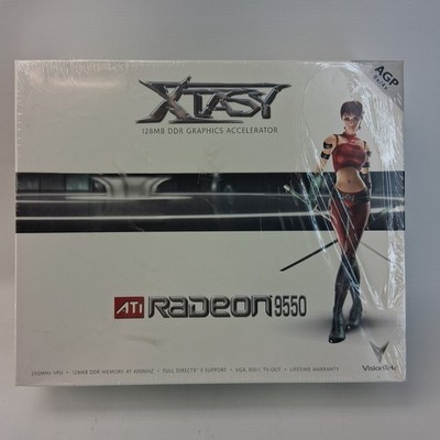 VisionTek Xtasy ATI Radeon 9550 AGP 8x/4x 128MB DDR Graphics Accelerator