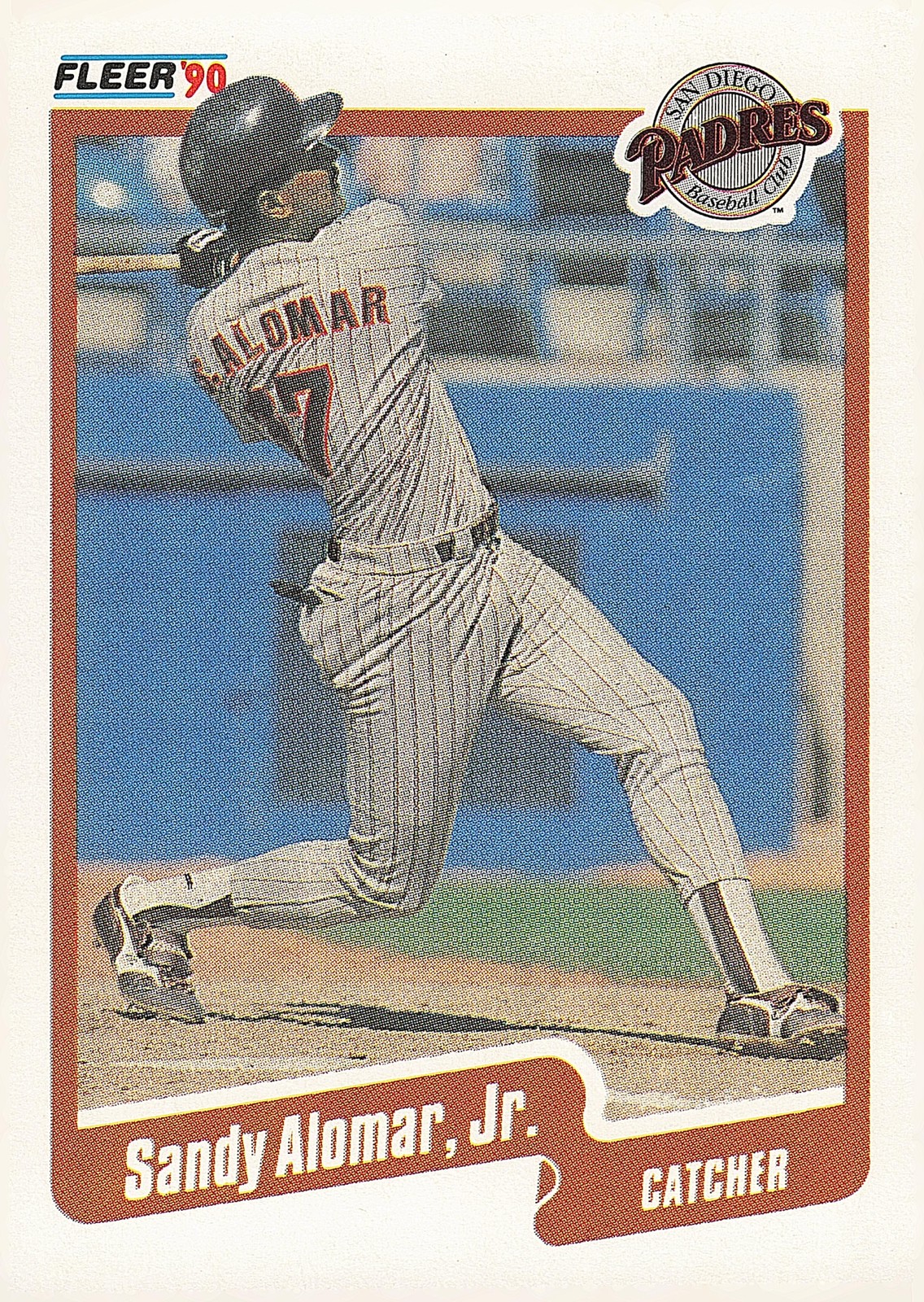 1990 Fleer #150 Sandy Alomar, Jr.
